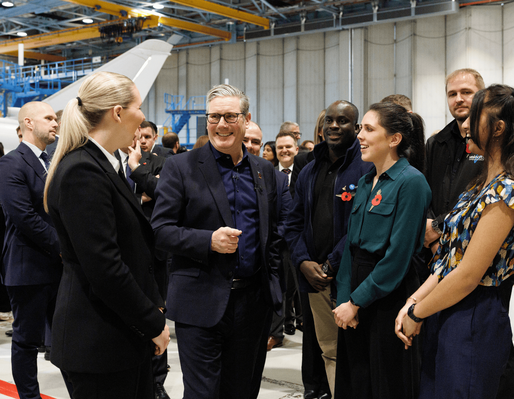 velocity composites BAE systems Starmer visit