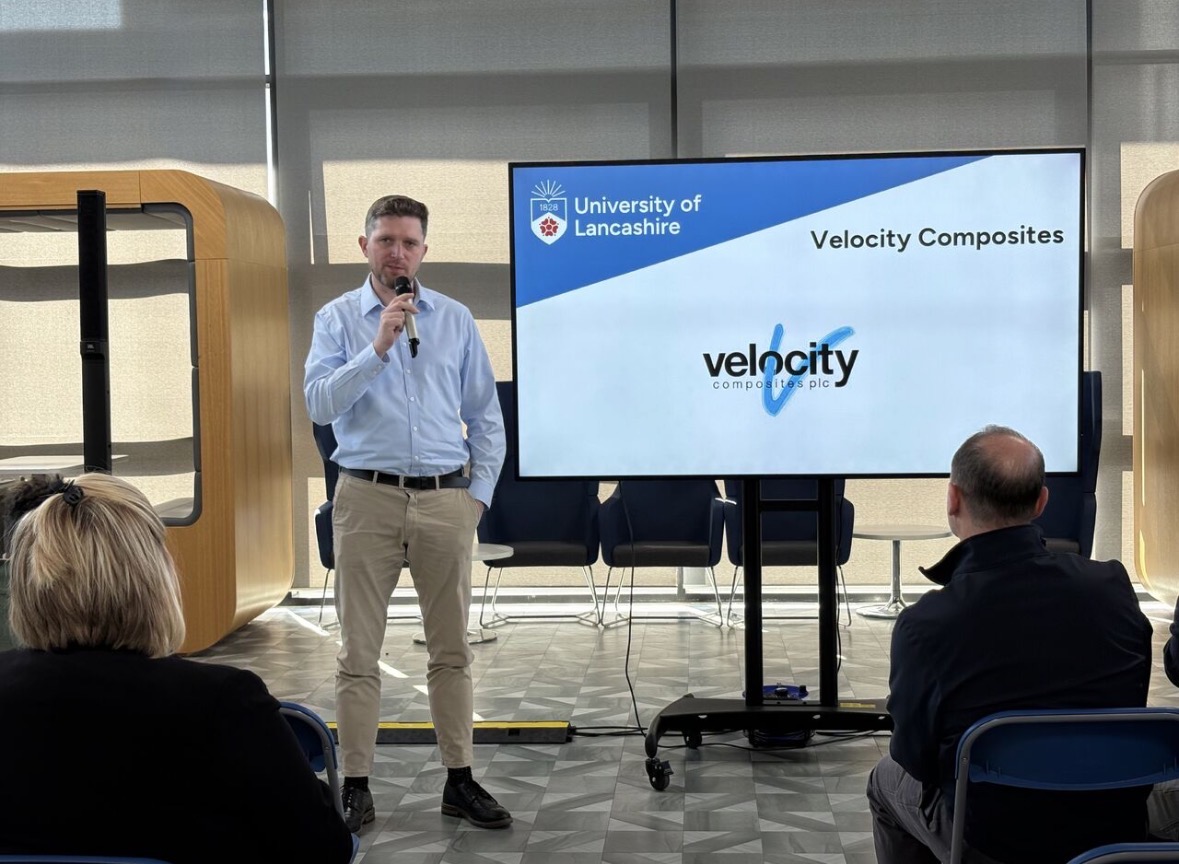 Oliver Smalley, COO at apprenticeship event